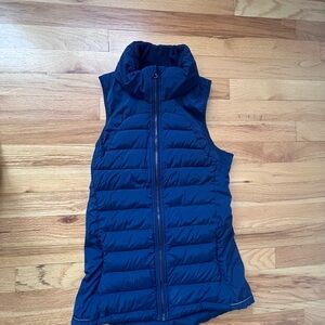 lululemon athletica Blue Puffer Vest